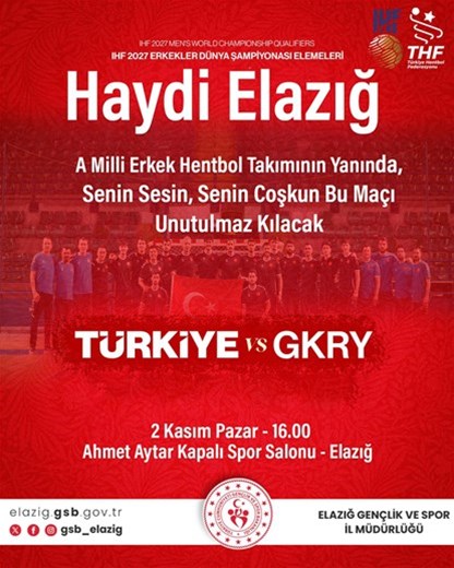 A MİLLİ TAKIM ELAZIĞ’DA