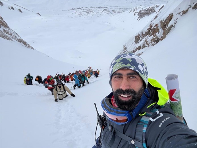 ERCİYES DAĞI’NDA 3.600 METREDEYİZ