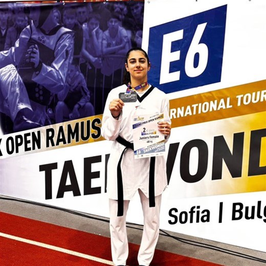 EBRAR ACAR AVRUPA GRAND PRIX’DE GÜMÜŞ MADALYA KAZANDI