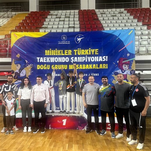 MİNİKLER TAEKWONDO MÜSABAKALARINDA ELAZIĞ FARKI