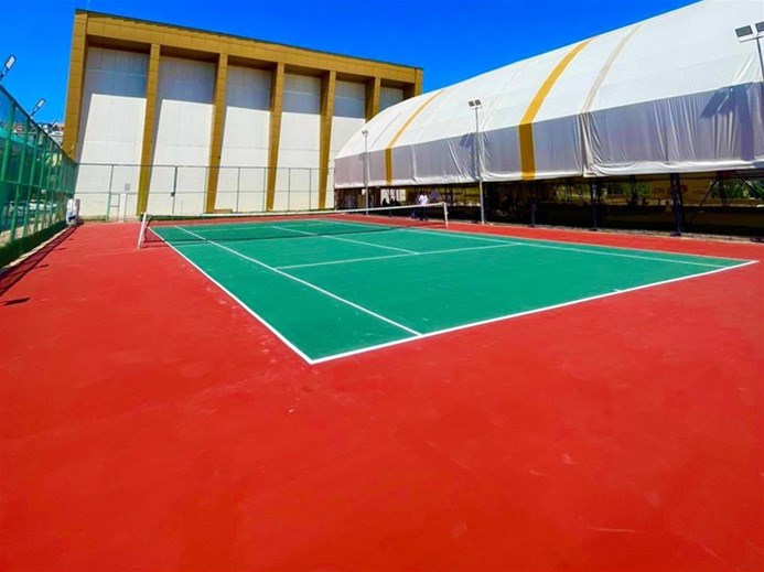 TENİS KORTLARINA MODERN DOKUNUŞ